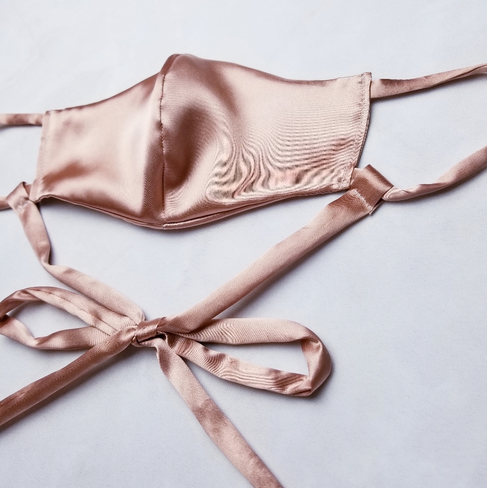 Rose Face Mask With Pocket